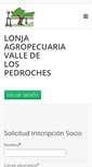 Mobile Screenshot of lalonjadelospedroches.com